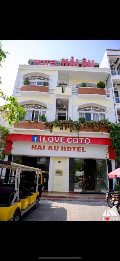 I Love Coto Hai Au Hotel Is Central Near Beach Dao Co To Exterior photo